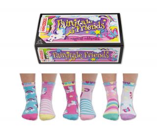 Detské veselé ponožky Fairytale Friends veľ.: 27-30