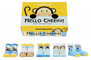 Detské veselé ponožky Hello cheeky! veľ.: 1-2 roky