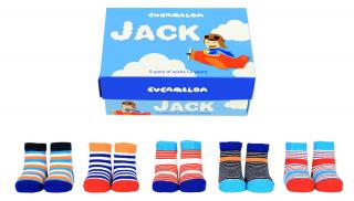 Detské veselé ponožky Jack veľ.: 1-2 roky