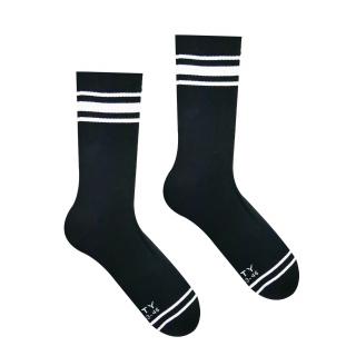Športové ponožky Čierne Velikost: 35-38
