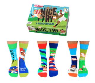 Veselé ponožky Nice Try veľ.: 39-46