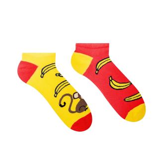 Veselé ponožky Opica - členkové Velikost: 39-42