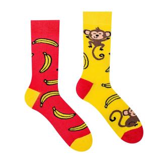Veselé ponožky Opica Velikost: 43-46