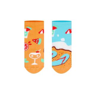 Veselé ponožky Pláž - členkové Velikost: 35-38