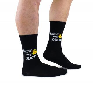 Veselé ponožky Sick My Duck veľ.: 39-46