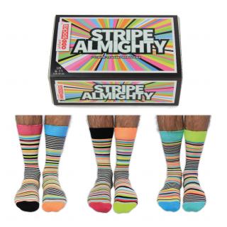 Veselé ponožky Stripe Almighty veľ.: 39-46