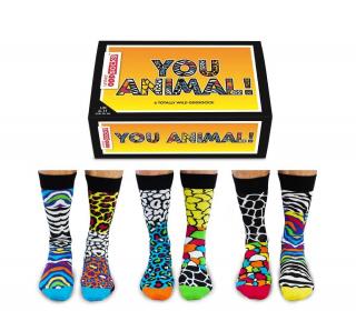 Veselé ponožky You Animal! veľ.: 39-46