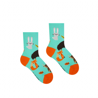 Veselé ponožky Zvieratká - Detské Velikost: 25-29