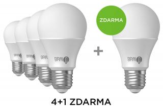 4+1 zdarma: Inteligentná žiarovka Blight LED, závit E27, 11W, WiFi, APP, stmievateľná, farebná