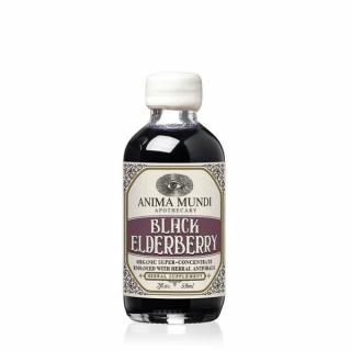 Anima Mundi Black Elderberry, elixír z černého bezu, BIO, 59 ml  Výživový doplnok