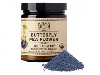 Anima Mundi Organic Butterfly Pea Flower, prášek z květu motýlího hrachu, 127 g  Výživový doplnok