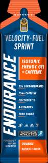 Applied Nutrition Endurance Sprint Isotonic Energy Gel + Caffeine, Energetický gel s kofeinem, Pomeranč, 60 g  Výživový doplnok