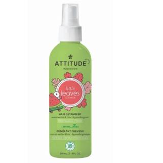 Attitude - Sprej pro ľahké rozčesávanie detských vláskov, Little leaves s vôňou melónu a kokosu, 240 ml