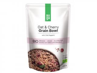 AUGA Bio Grain Bowl z bezlepkových ovsených vločiek a čerešní s chilli papričkami, 250 g  *CZ-BIO-001 certifikát