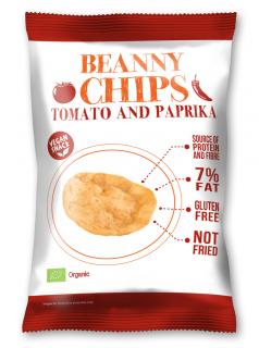 Beanny Chips Paradajky a Bylinky, 40g  *IT-BIO-014 certifikát