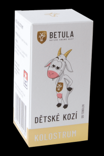 Betula - detské kozie kolostrum (colostrum), 125 mg, 120 kapsúl