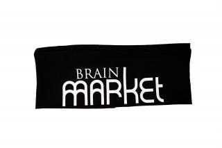 BrainMarket Športová čelenka Farba: Biela