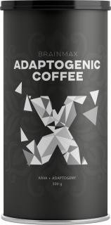 BrainMax Adaptogenic Coffee, Instantná káva s adaptogénmi a hubami, BIO, 300g  *CZ-BIO-001 certifikát
