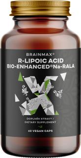 BrainMax BIO-ENHANCED® Na-RALA, 60 rastlinných kapsúl  Extrémne silný komplex extraktov pre zdravie a prečistenie pečene, doplnok stravy