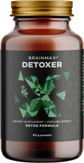 BrainMax Detoxer, 90 g  Podpora na prečistenie čriev, zmes prírodných látok, doplnok stravy, 20 dávok