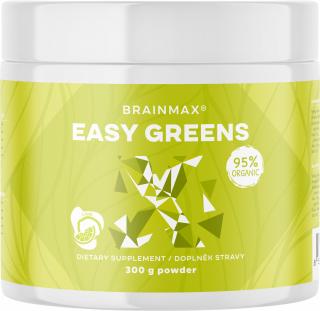 BrainMax Easy Greens, 300 g  Sacharid s postupným uvoľňovaním energie pre vytrvalostné športy