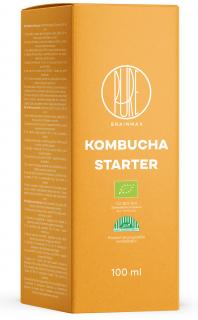 BrainMax Kombucha starter, BIO, 100 ml  *CZ-BIO-001 certifikát / probiotická kultúra na prípravu kombuchy