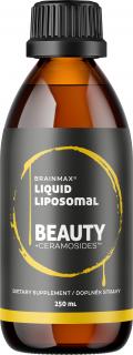 BrainMax Lipozomálny komplex pre krásnu pleť, CERAMOSIDES™, 250 ml  BrainMax Liposomal Beauty - Patentovaný komplex ceramidov pre pevnejšiu pokožku a…