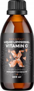 BrainMax Liquid Liposomal Vitamin C, Tekutý Lipozomálny Vitamín C, 200 ml