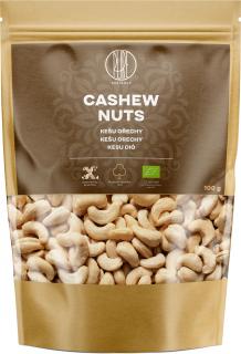 BrainMax Pure Cashew Nuts, Kešu orechy BIO, 100 g  *CZ-BIO-001 certifikát