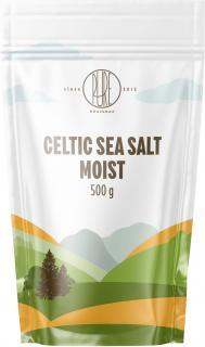 BrainMax Pure Cetlic Sea Salt, Moist, Keltská morská soľ, vlhká, 500 g  Keltská mořská sůl