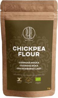 BrainMax Pure Chickpea Flour, Cícerová múka BIO, 1 kg  *CZ-BIO-001 certifikát