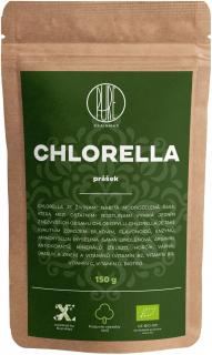 BrainMax Pure Chlorella Powder, Chlorella BIO, 150 g  *CZ-BIO-001 certifikát