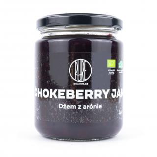 BrainMax Pure Chokeberry Jam, Džem Arónia, BIO, 260g  *CZ-BIO-001 certifikát