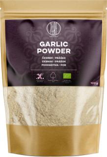 BrainMax Pure Garlic Powder, Cesnak BIO prášok, 100 g  *CZ-BIO-001 certifikát