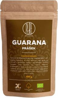 BrainMax Pure Guarana BIO prášok, 100 g  *CZ-BIO-001 certifikát