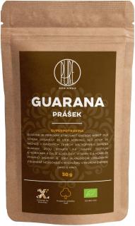 BrainMax Pure Guarana BIO prášok, 50 g  *CZ-BIO-001 certifikát