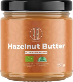 BrainMax Pure Hazelnut Butter, 100% Lieskovoorieškový krém, BIO, 250 g