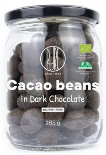 BrainMax Pure Kakaové bôby v horkej čokoláde BIO, 285 g  *CZ-BIO-001 certifikát