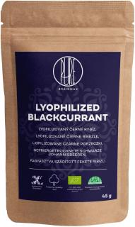 BrainMax Pure Lyophilized Blackcurrant, Lyofilizované čierne ríbezle, BIO, 45 g  *CZ-BIO-001 certifikát