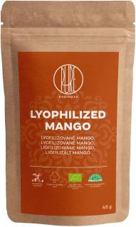 BrainMax Pure Lyophilized Mango, Lyofilizované mango, BIO, 45 g  *CZ-BIO-001 certifikát