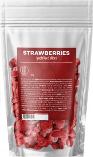 BrainMax Pure Lyophilized Strawberry Slices, Lyofilizované jahody, plátky, 45 g