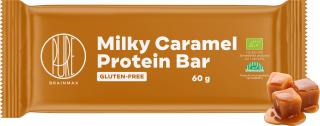 BrainMax Pure Milky Caramel Protein Bar, Proteínová tyčinka, Mliečny karamel, BIO, 60 g  *CZ-BIO-001 certifikát / Protein Bar Milky Caramel