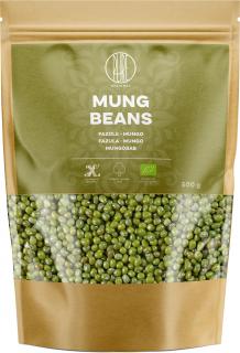 BrainMax Pure Mung Beans, Fazole, Mungo, BIO, 500 g  *CZ-BIO-001 certifikát