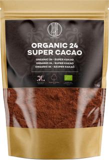 BrainMax Pure Organic 24 Super Cacao, BIO kakao, 1kg  *CZ-BIO-001 certifikát