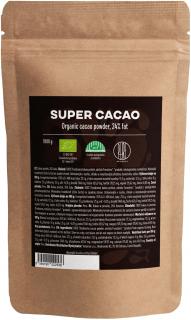 BrainMax Pure Organic Super Cacao, BIO kakao, 1kg  *CZ-BIO-001 certifikát