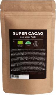 BrainMax Pure Organic Super Cacao, BIO kakao, 500g  *CZ-BIO-001 certifikát