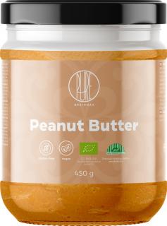 BrainMax Pure Peanut Butter, 100% Arašidové maslo, BIO, 450 g  *CZ-BIO-001 certifikát