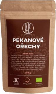 BrainMax Pure Pekanové ořechy BIO, 250 g  *CZ-BIO-001 certifikát