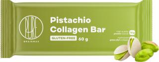 BrainMax Pure Pistachio Collagen Bar, Kolagénová tyčinka, Pistácie, 60 g