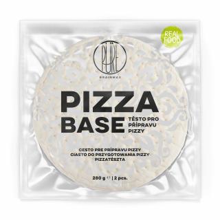 BrainMax Pure Pizza Base, hotové cesto na pizzu z Talianska, 2 ks,  EXP.